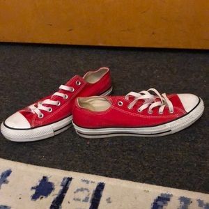 Red converse